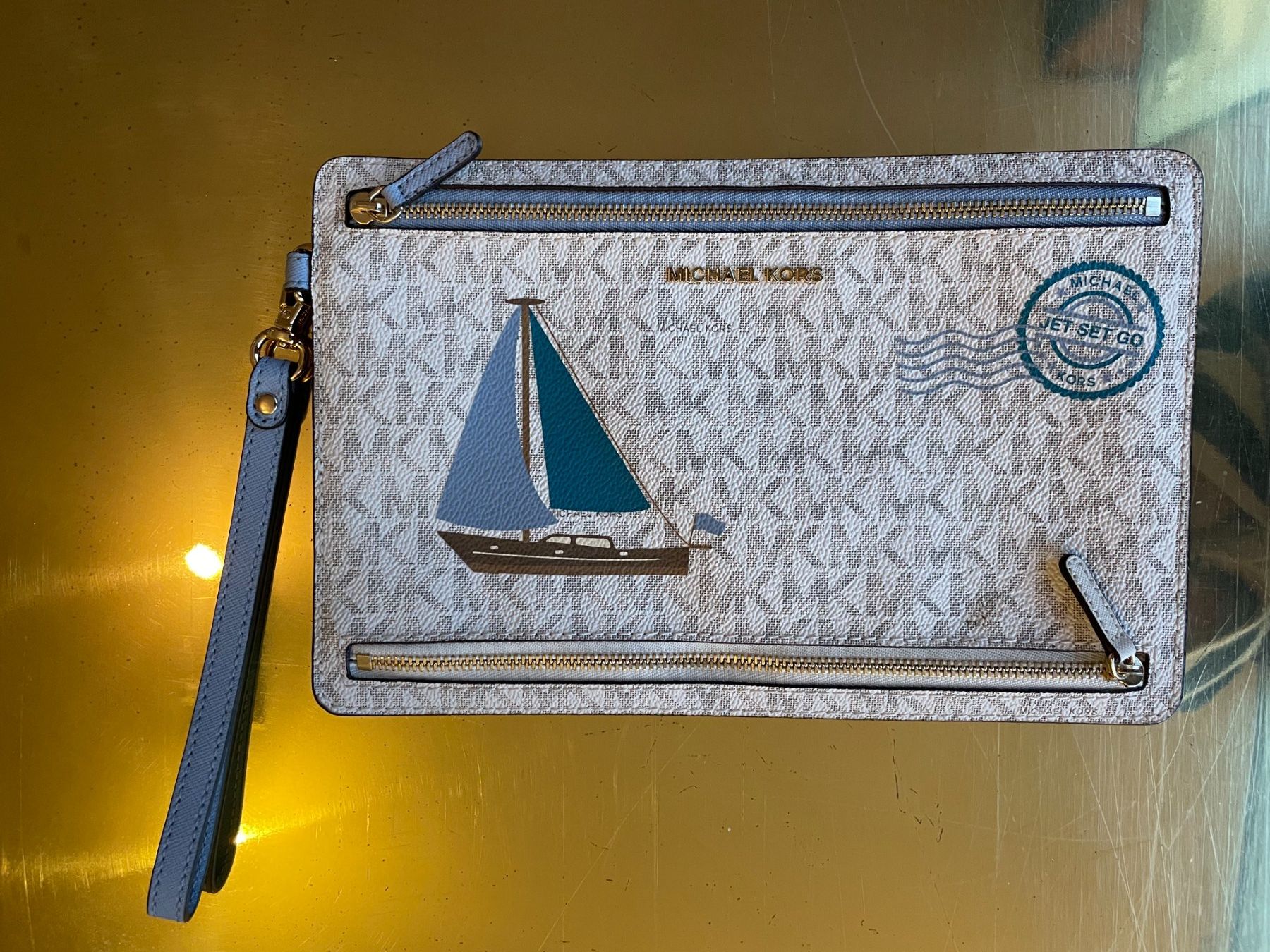 Michael Kors Custodie per cosmetici: MICHAEL KORS Travel Bag / Document Holder – Usato da Crans VD venduto da RM0709