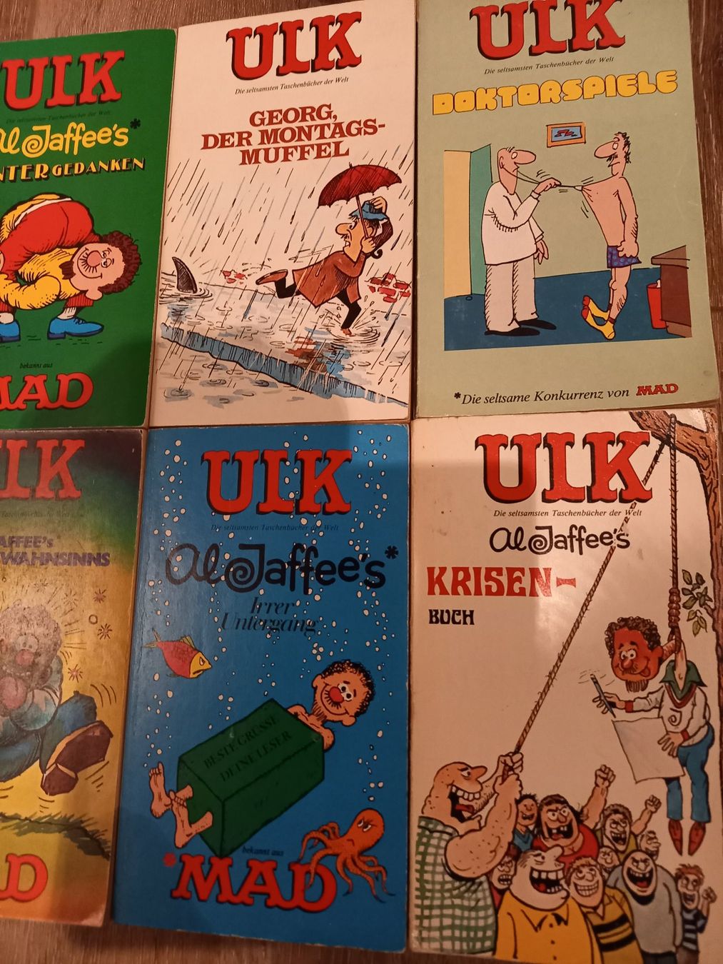 Fumetti: Mad / Ulk Taschenbücher – Usato da Laufen venduto da Schoenomme 2
