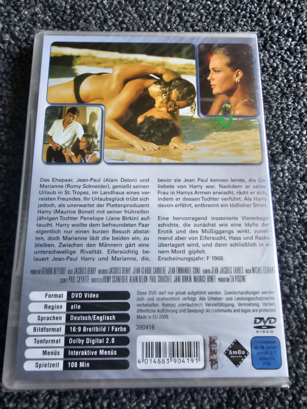 Tutti i DVDs: DVD Der Swimming Pool Neuverpackt – Nuovo e nell'imballaggio originale da Ruswil venduto da jan_bxl5 1