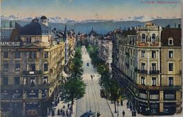 ZÜRICH - Bahnhofstrasse - 1913