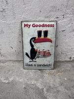 Guinness „My Goodness – Have a Sandwich!“ Retro Blechschild