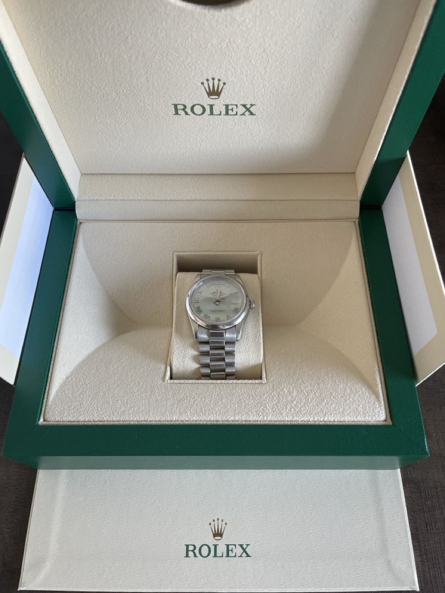 Rolex Orologi: Rolex Platinum 36mm Day Date – Usato da Pfäffikon SZ venduto da StanleyCup