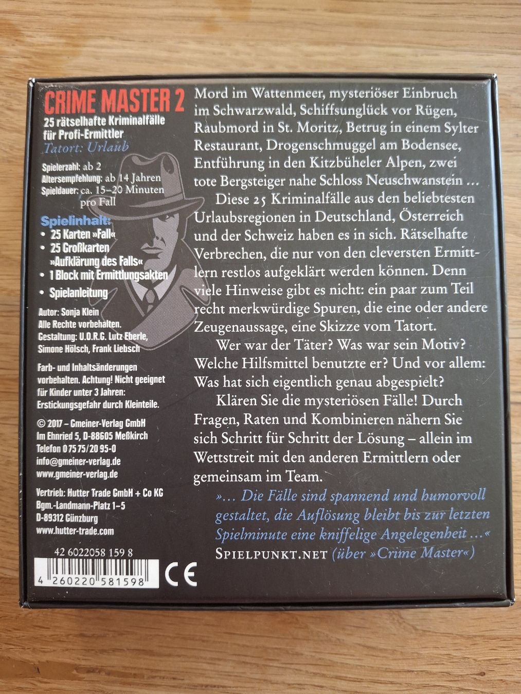 Spiele: CRIME MASTER 2 – Gebraucht aus Zürich von Vordermannd86 1