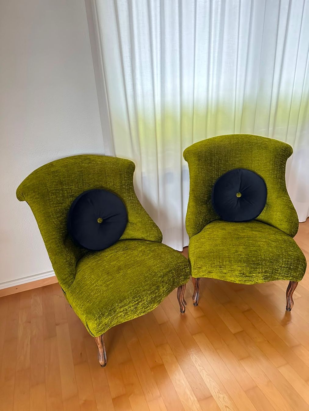 Poltrone: Grüne Sessel, 2 Stück – Usato da Richterswil venduto da BtheBlond 1