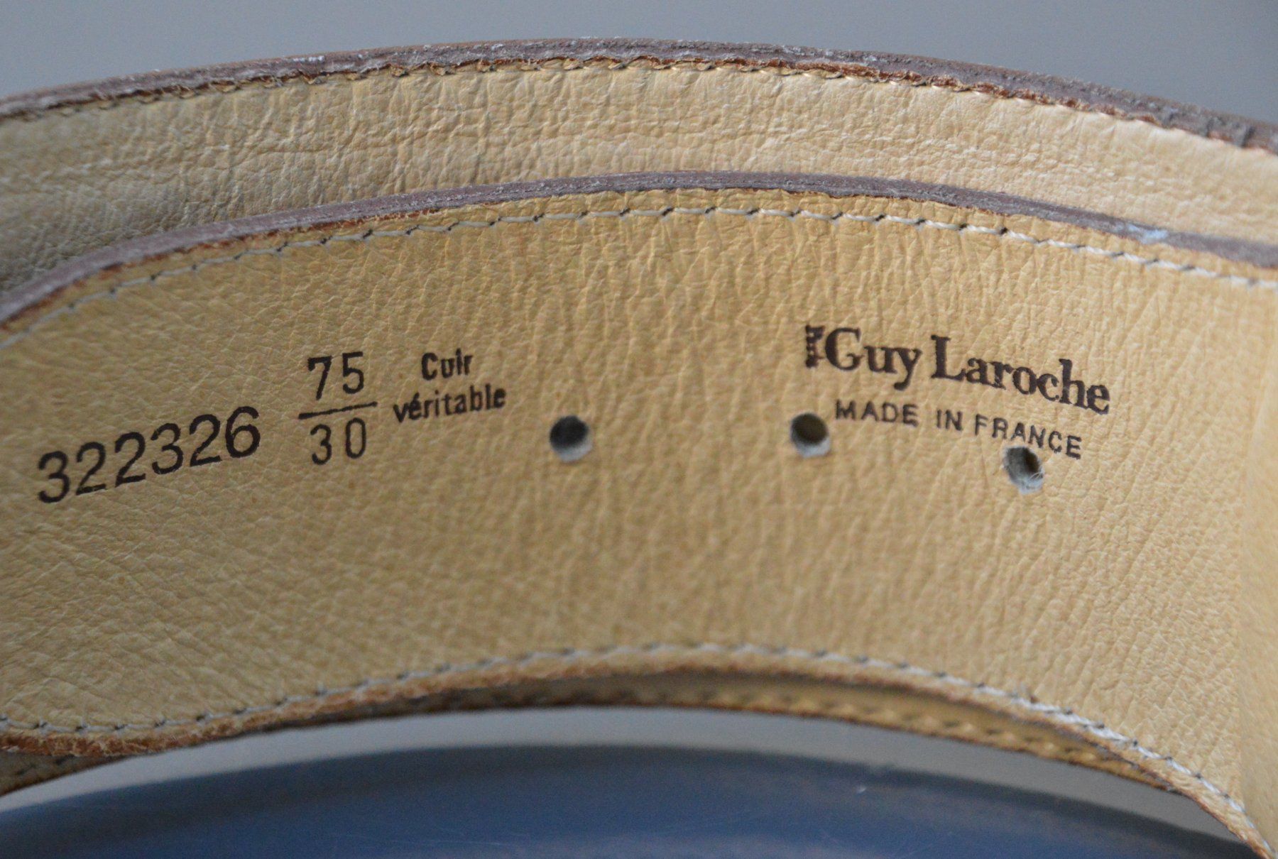 Cinture: Gürtel / ceinture Guy Laroche – Usato da Collonges venduto da Auganien 4