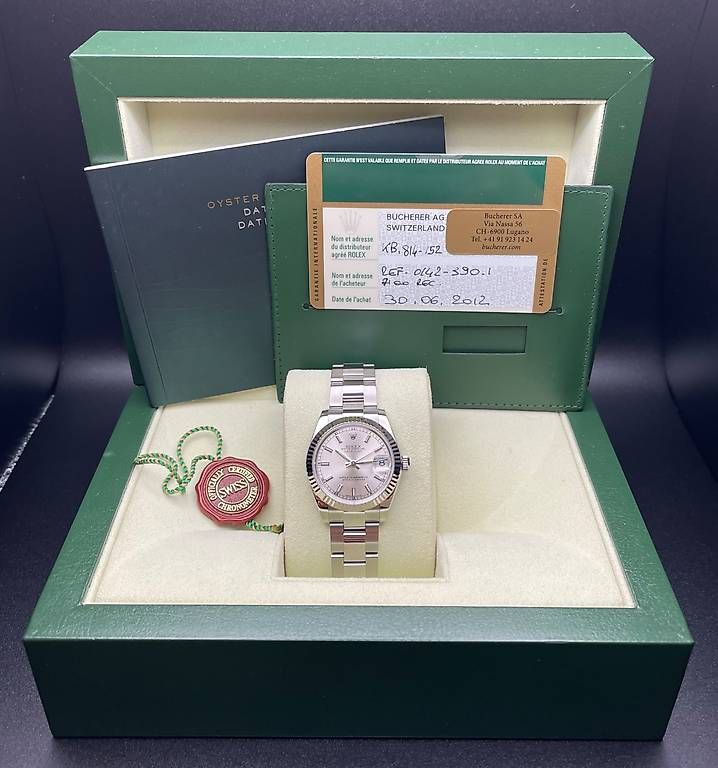 Rolex Orologi: Rolex Datejust 31 Ref. 178274 Oyster Silver index Dial – Usato da Lugano venduto da luganotopwatches 9