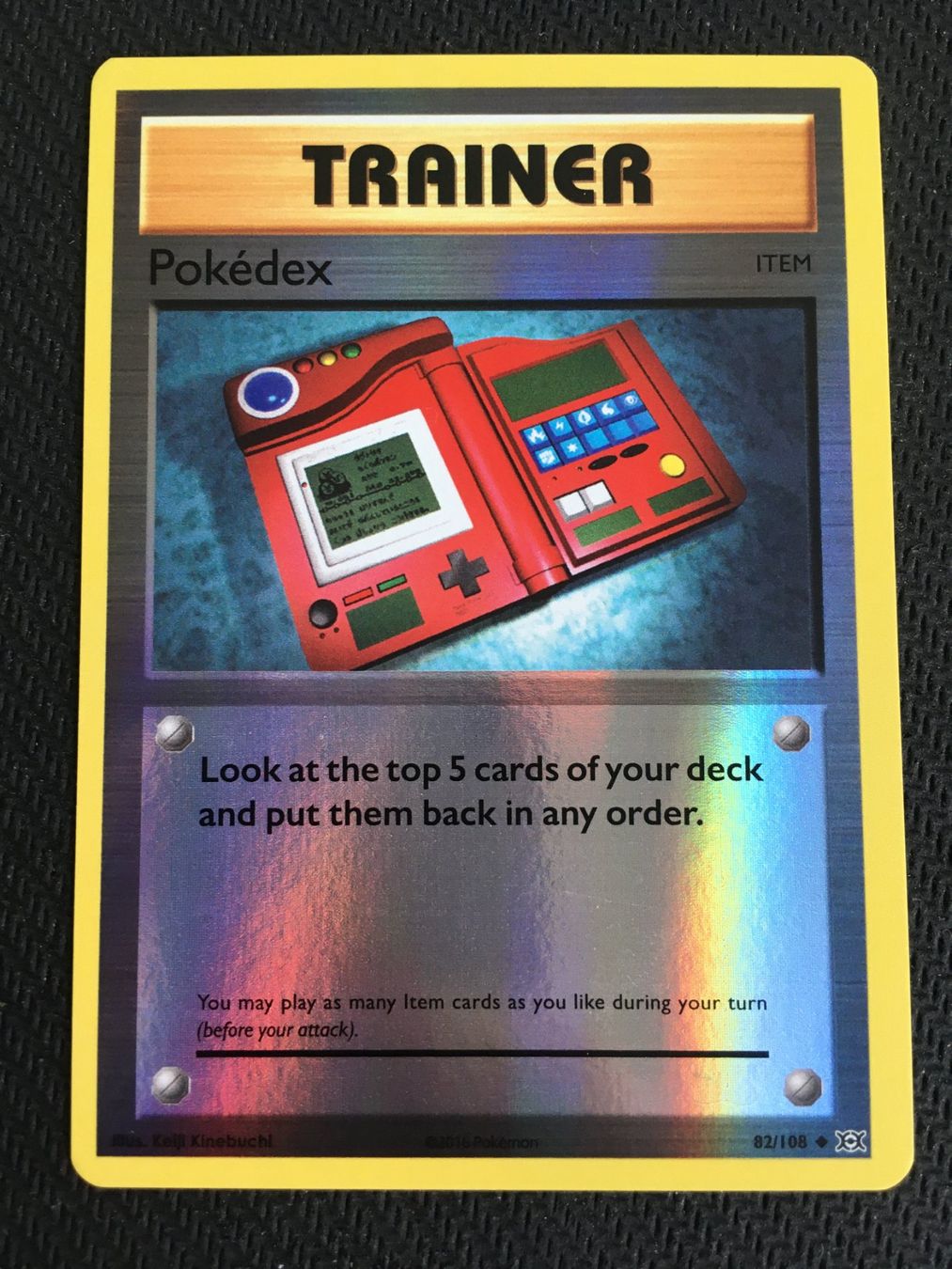 Pokémon Carte collezionabili: Pokédex - Evolutions EVO 82 -DE- Reverse Holo – Nuovo (secondo la descrizione) da St.Gallen venduto da Punktchen01