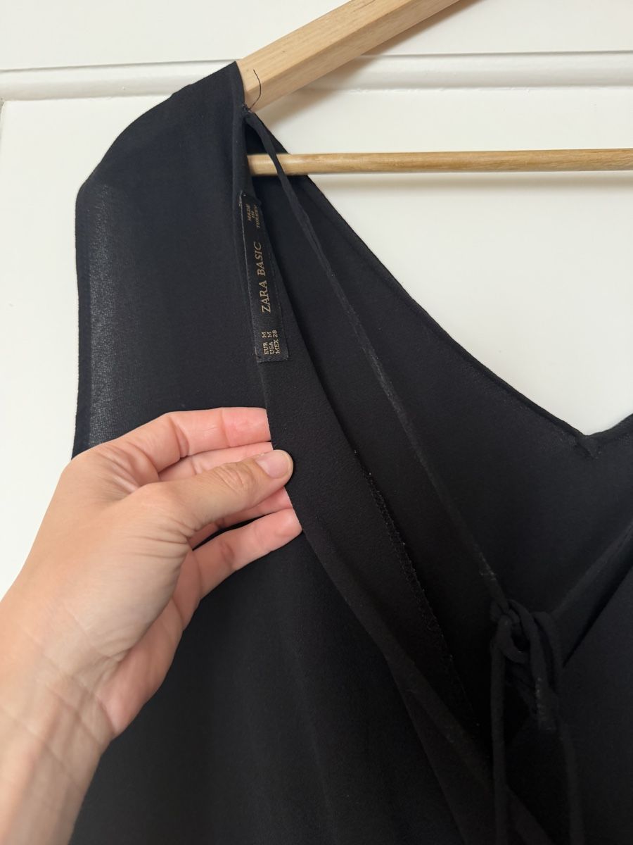 Zara Tute: Zara Basic Jumpsuit schwarz – Usato da Zürich venduto da Nadgb1303 4