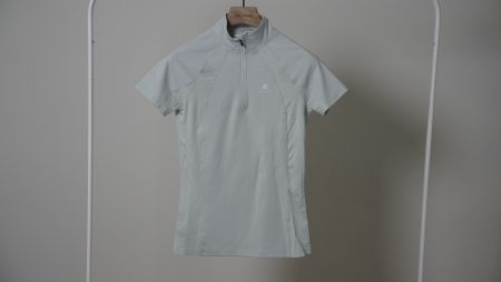 Marengo Reitshirt Sportshirt Damen hellblau atmungsaktiv