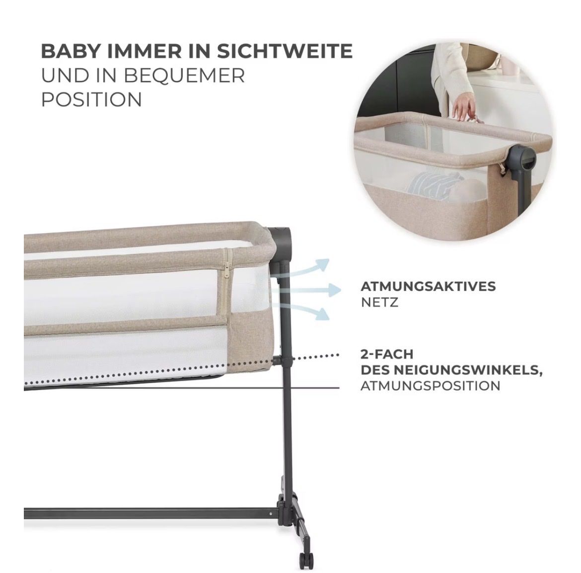 Culle: Beistellbett Kinderkraft Neste Up 2 – Usato da Frauenfeld venduto da Ace_of_spades 5
