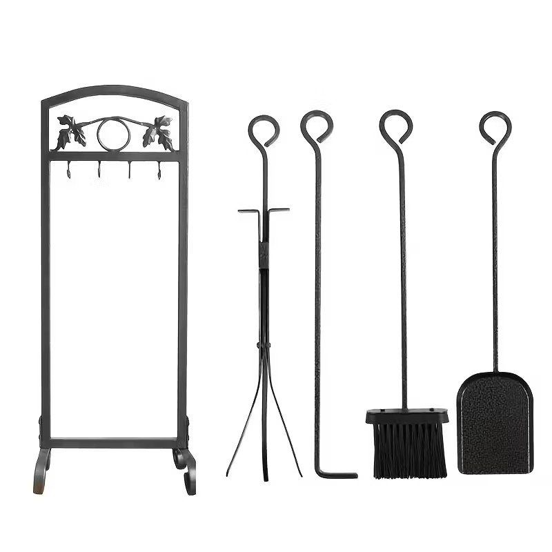 Camini: 4-teiliges Kaminwerkzeug-Set für Cheminée oder Grill – Nuovo e nell'imballaggio originale da Hochdorf venduto da b1.p 2