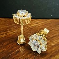 Gold 18k Ohrsteckers