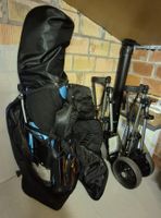 Golfset mit Reisetasche und Trolley