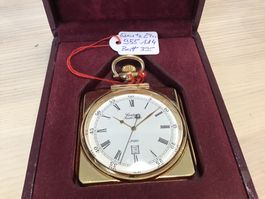 Certina BBC Jubiläums-Taschenuhr, vergoldet, Rarität!