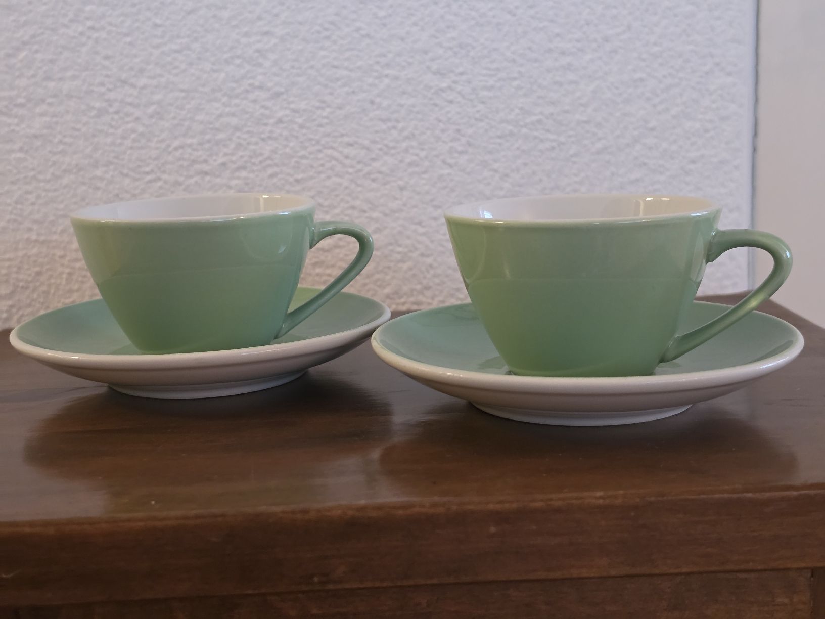 Tazze: Rössler 2 Kaffeetassen mit Untertassen  – Usato da Thal venduto da Vintagekeller