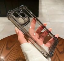 Iphone 16 / Hülle - Cover schwarz / transparent