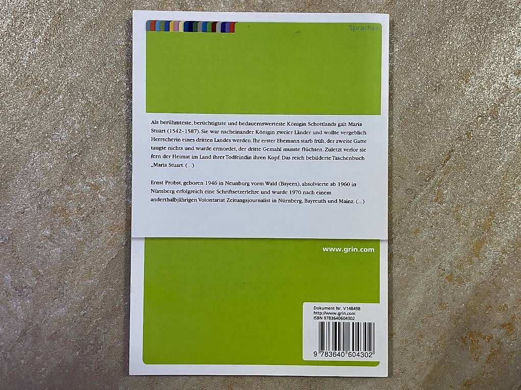Bücher: MARIA STUART - SCHOTTLANDS TRAGISCHE KÖNIGIN – Gebraucht aus Turbenthal von NicoleZimmerli 2