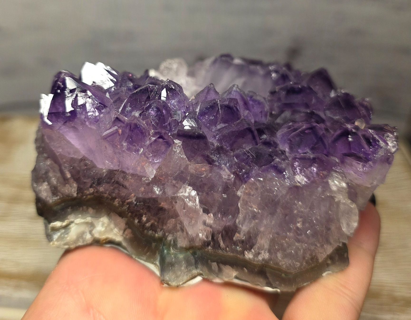 Minerali & Pietre curative: Amethyst Teelicht Halter C 680g – Nuovo e nell'imballaggio originale da Matzingen venduto da Shay_Crystalz 2