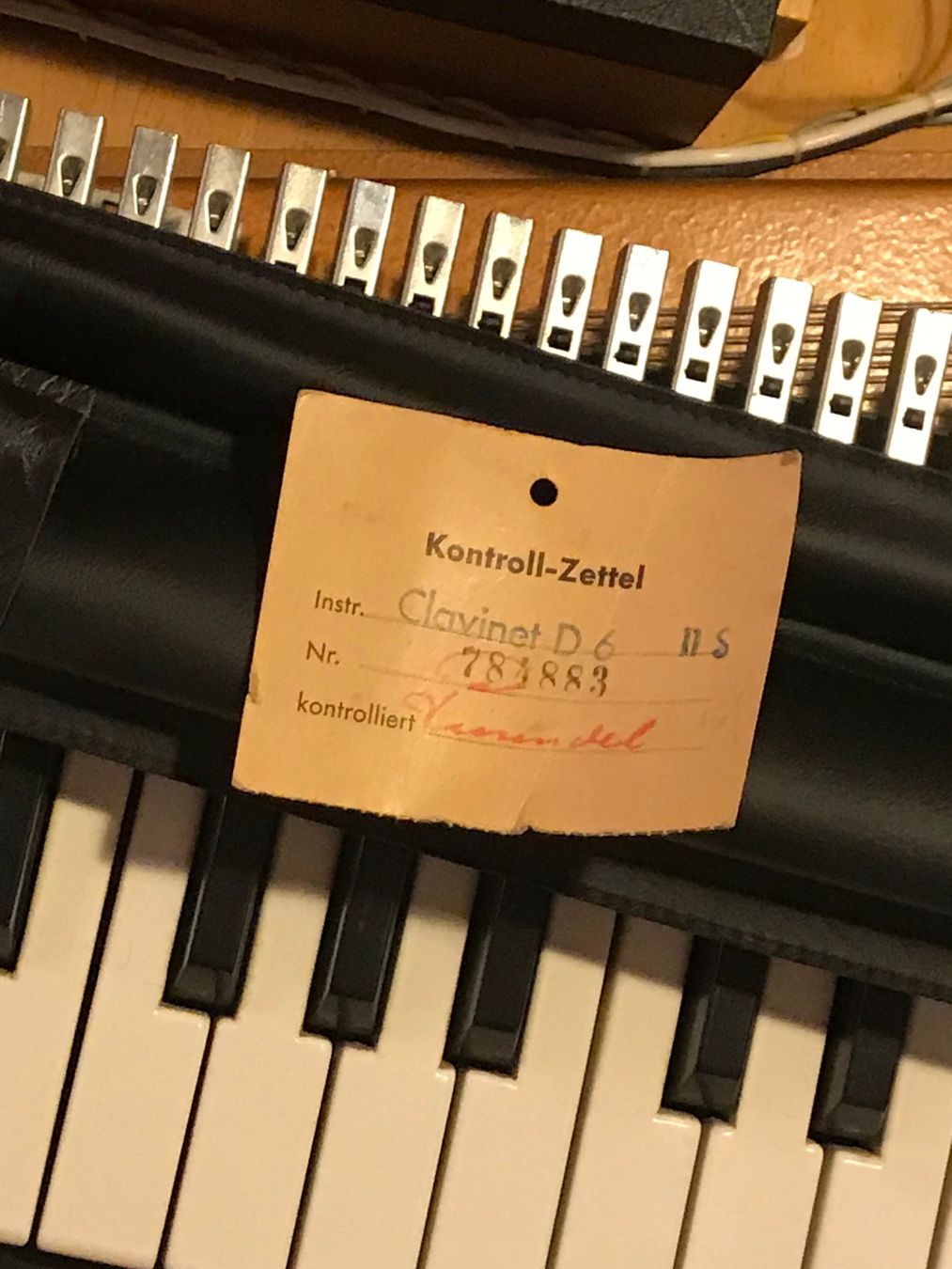 Hohner Instruments de musique: Clavinet Hohner D6 – D'occasion à Genève par Symphonykid 4