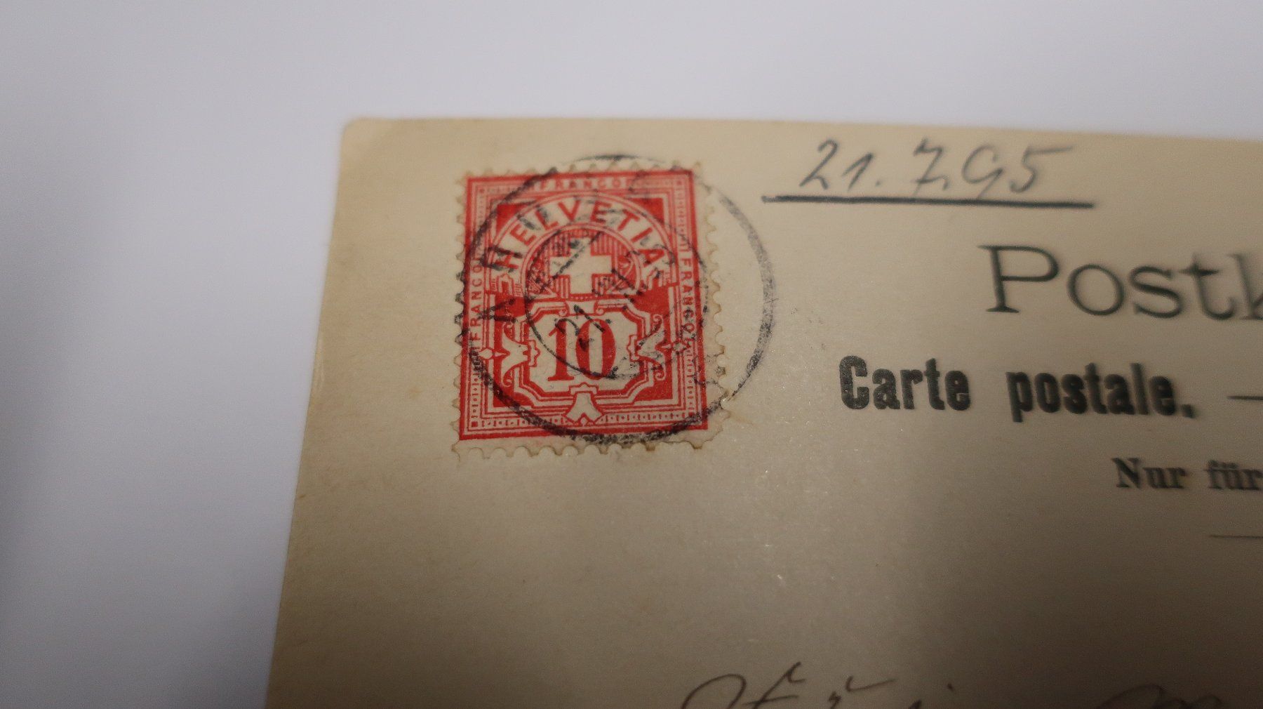 Ansichtskarten: Arosa 1895 – Gebraucht aus Cormoret von Pascalll2001 5