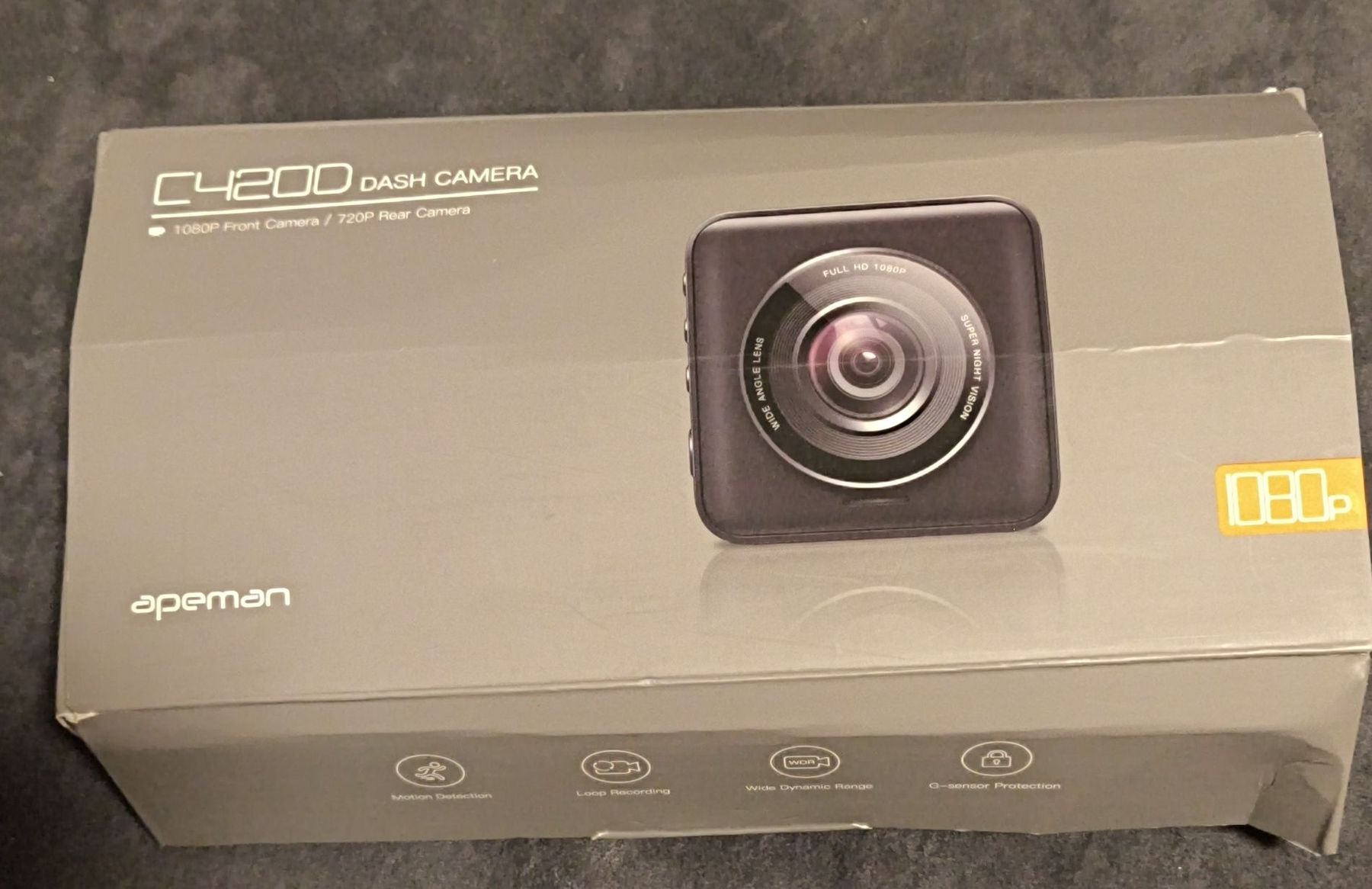 Fotocamera: Apeman C420D Dashcam mit Front- und Rückkamera – Nuovo (secondo la descrizione) da Unterägeri venduto da OSells 1