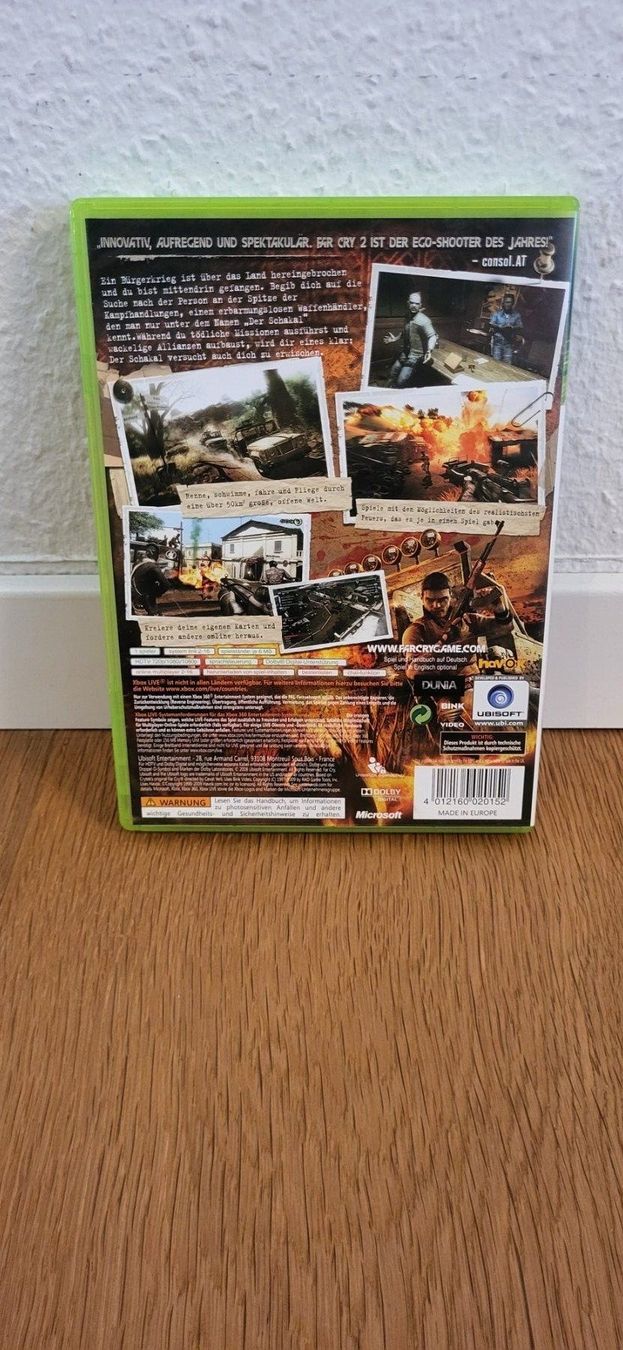Microsoft Giochi: Xbox 360 - Farcry 2 – Usato da Münsingen venduto da Heroism2010 1
