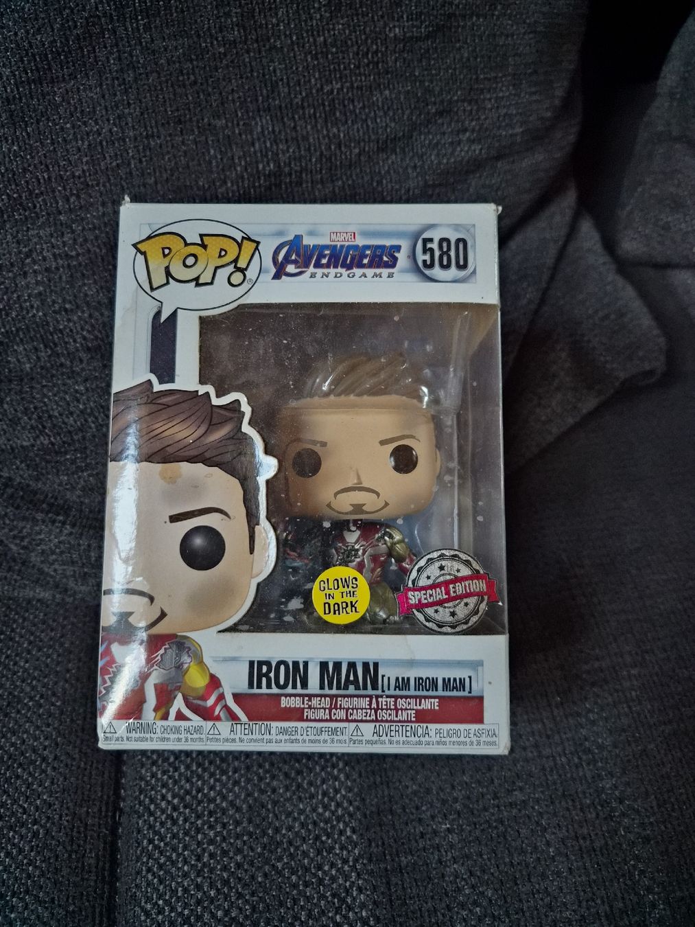 Funko Statuette: Iron Man Endgame 580 Funko Figur Special Edition GITD – Nuovo (secondo la descrizione) da Widnau venduto da mer_6ghh