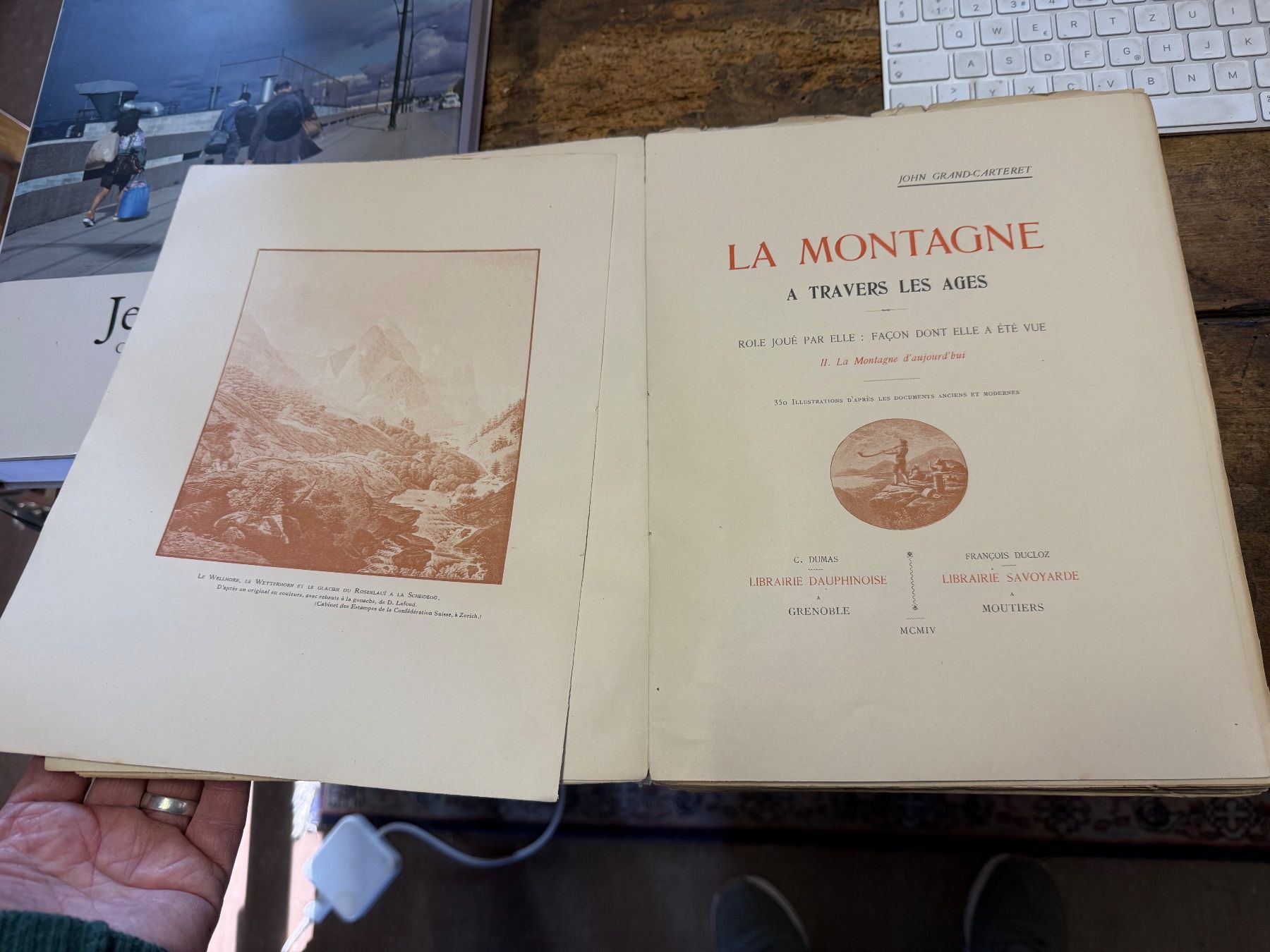Libri: La montagne A travers les ages – Usato da Bern venduto da Jwpm66 1