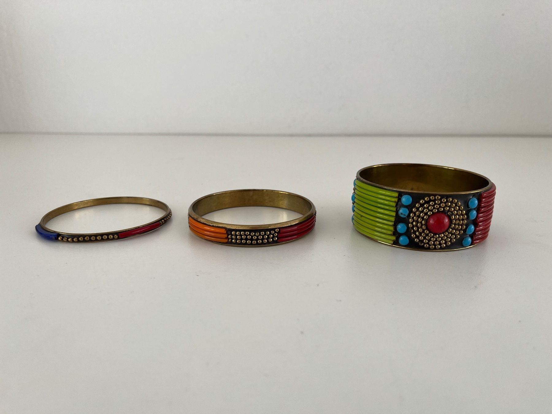 Bracciali & Braccialetti: Ethnische Armreife 3-teilig – Usato da Wetzikon ZH venduto da seli03 3