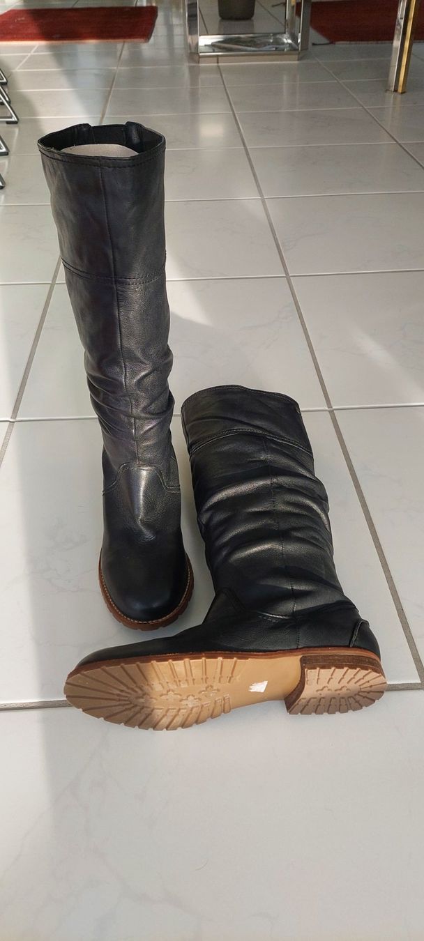 Scarpe da donna: Damen-Lederstiefel NEU – Nuovo e nell'imballaggio originale da RAMLINSBURG venduto da AUDITT1999 2
