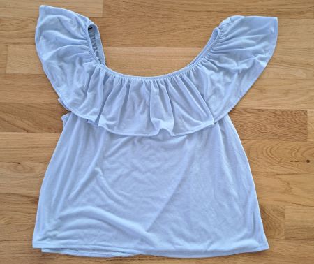 Schulterfreies T-Shirt von H&M/ Gr. M