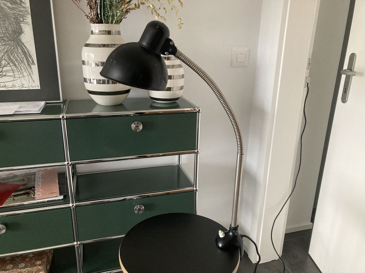 Kaiser Lampade: Original Kaiser Idell Schwanenhalslampe – Usato da Schaffhausen venduto da Mano99