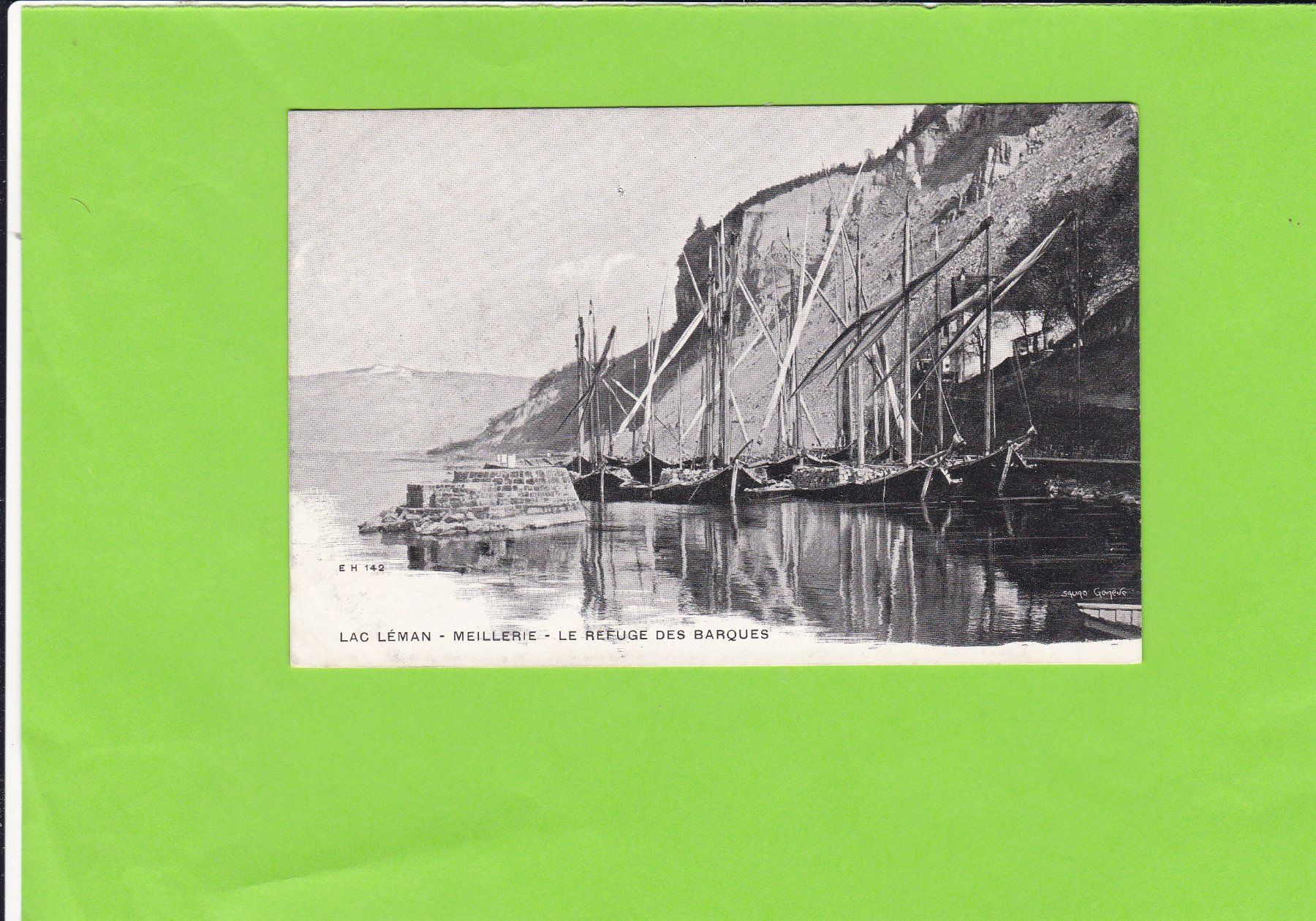 Cartoline postali: Lac Léman-Meillerie – Usato da St. Peterzell venduto da neckertal