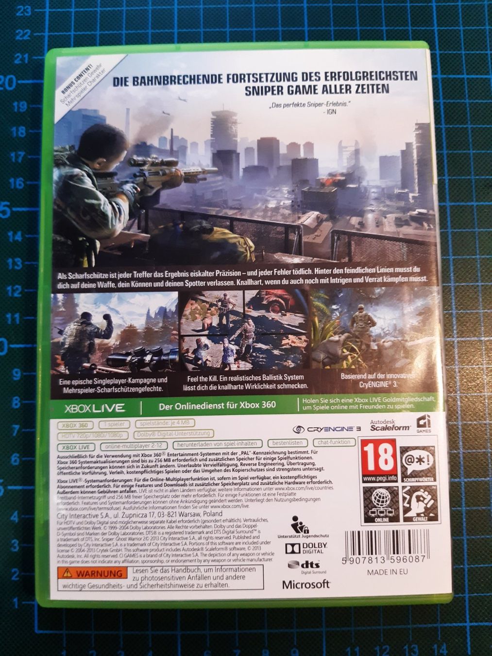 Microsoft Giochi: Sniper 2 Ghost Warrior XBOX360 Spiel – Usato da Derendingen venduto da Gaston.J 1