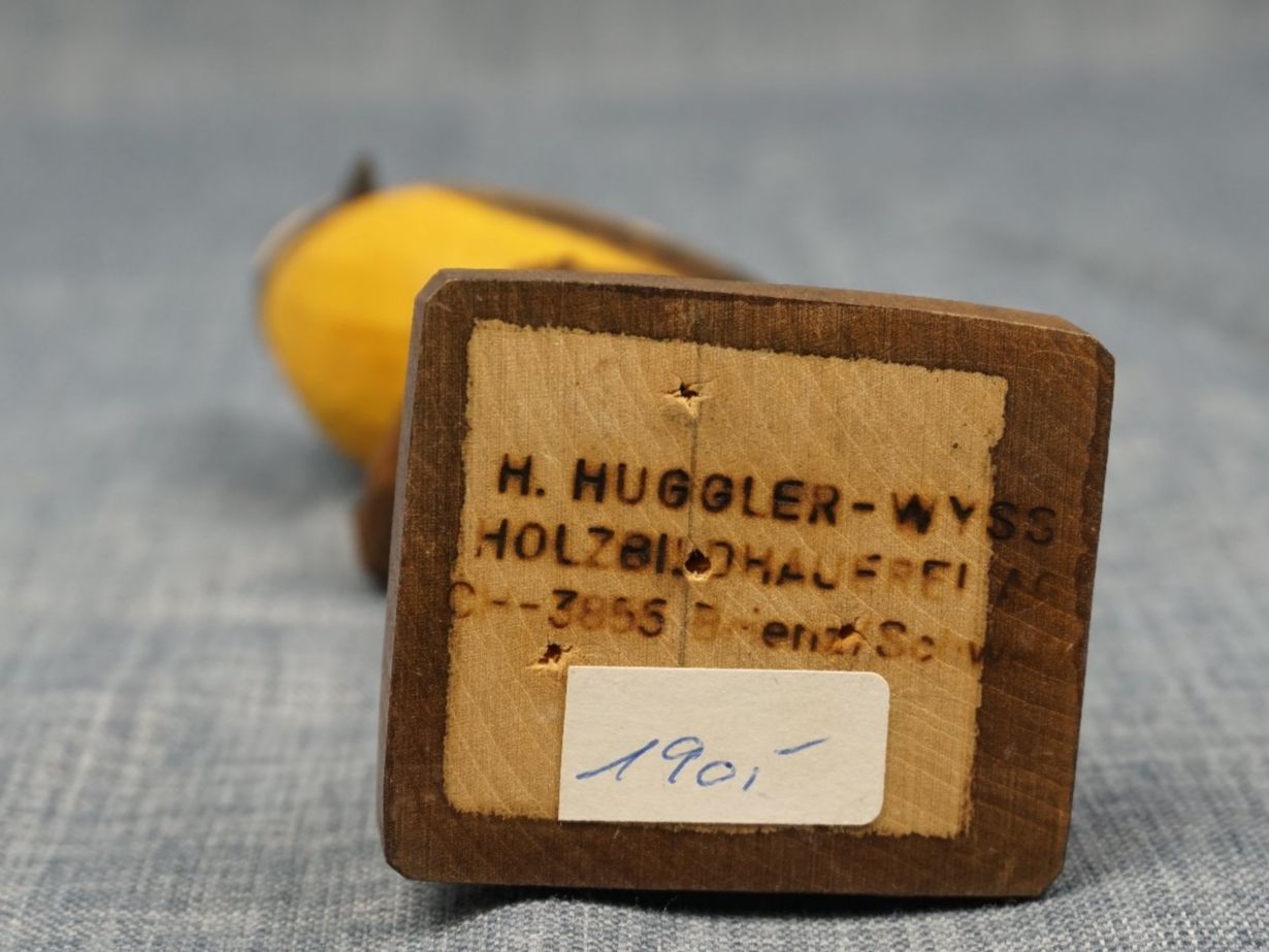Statuette: Meise auf Ast handgeschnitzt – Nuovo (secondo la descrizione) da Diessbach b. Büren venduto da Crocharry 4