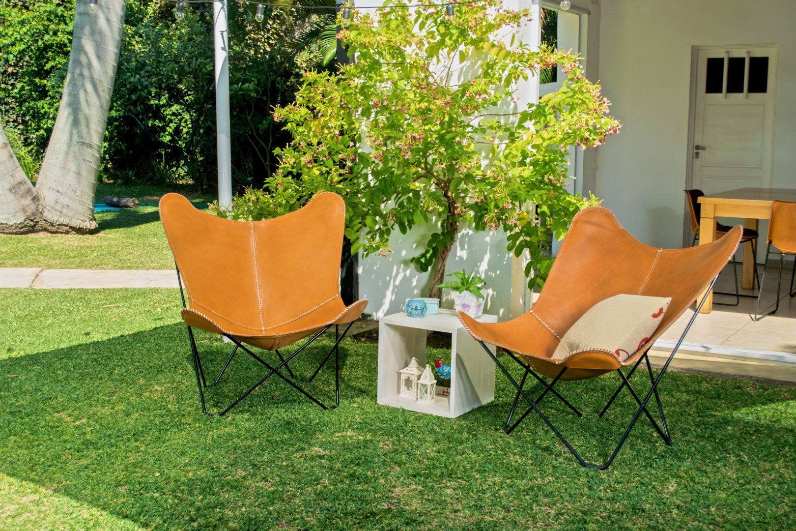 Sessel: Poltrona Butterfly - BKF Tan + poggiapiedi – Neu und originalverpackt aus Arbedo von patagonialeatherrugs 7