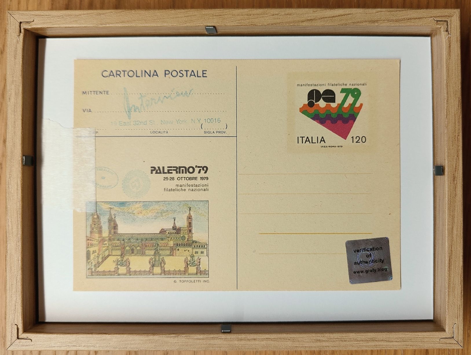Dipinti: Andy Warhol signierte Postkarte – Usato da St.Gallen venduto da KunstGallen 4