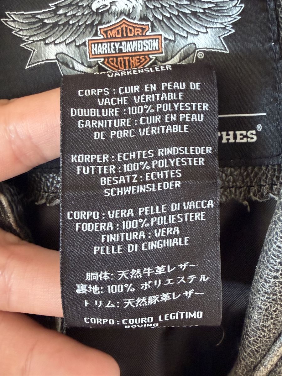 Giacche: Harley-Davidson Lederjacke Herren Gr. L – Usato da Weggis venduto da s_bossard 2