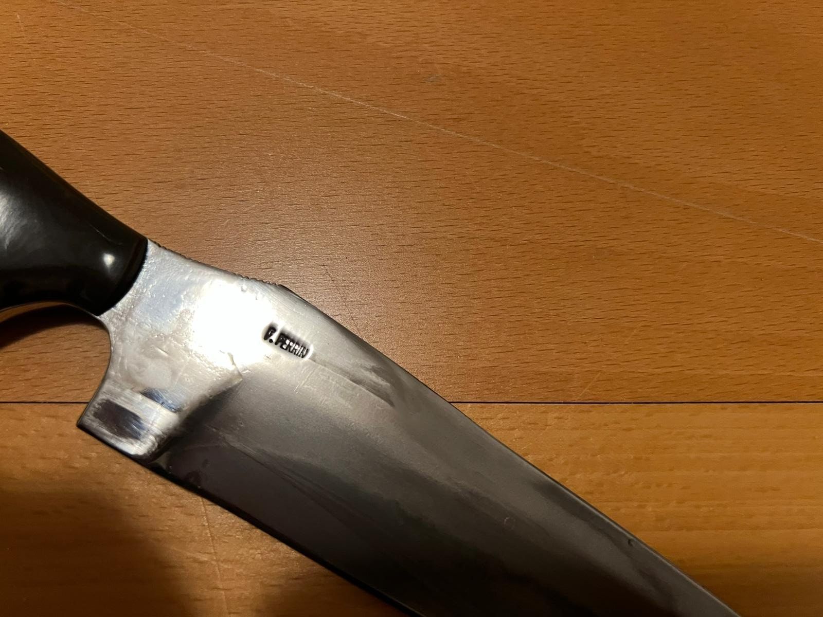 Coltellini militari: Fred Perrin PPF – Handgeschmiedeter Prototyp – Nuovo (secondo la descrizione) da Zürich venduto da Julio_Vaquero 1