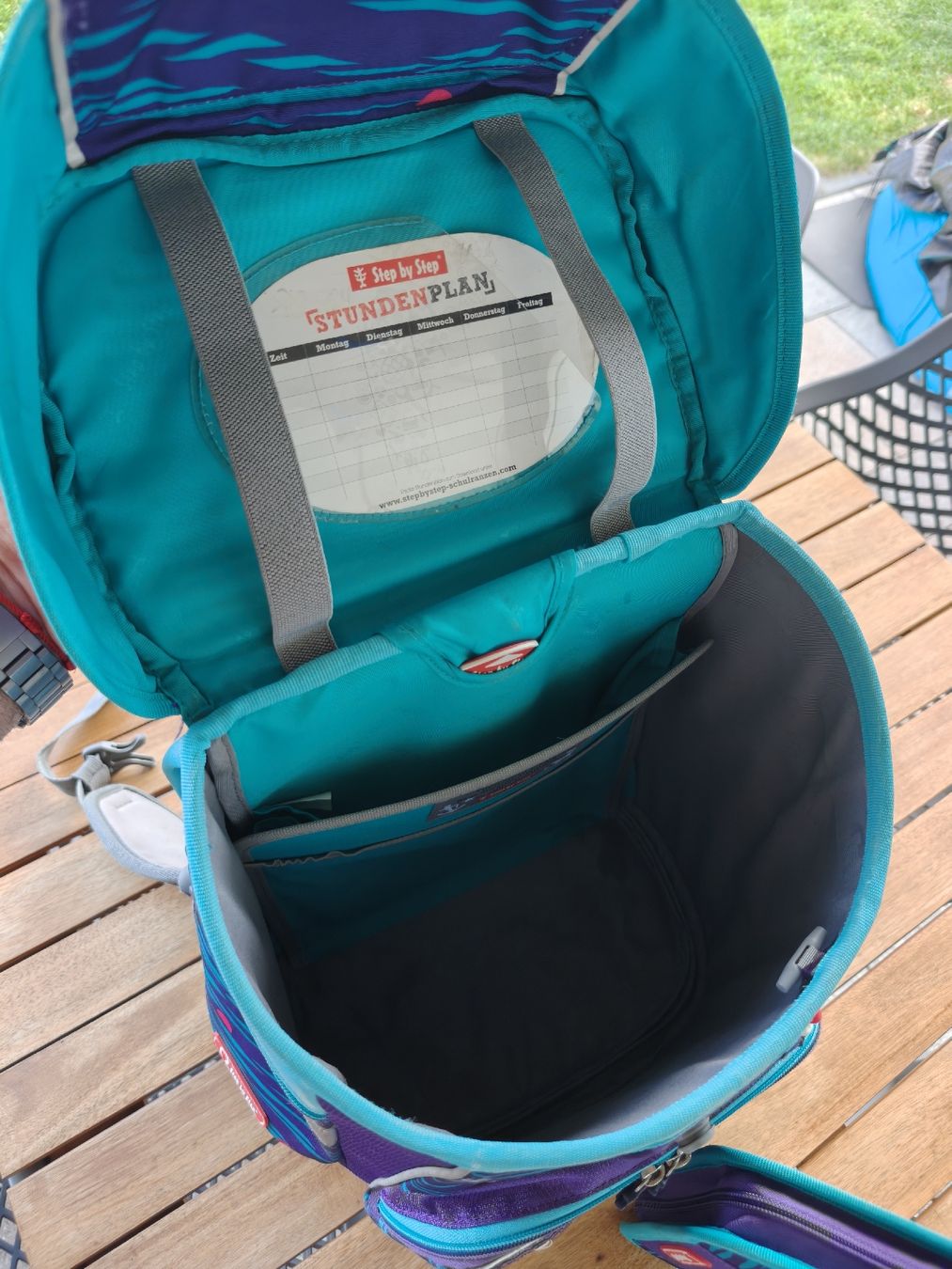 Kindertaschen: Step by Step Schulrucksack Set lila Grösse M gebraucht – Gebraucht aus Veltheim AG von maurog01 5