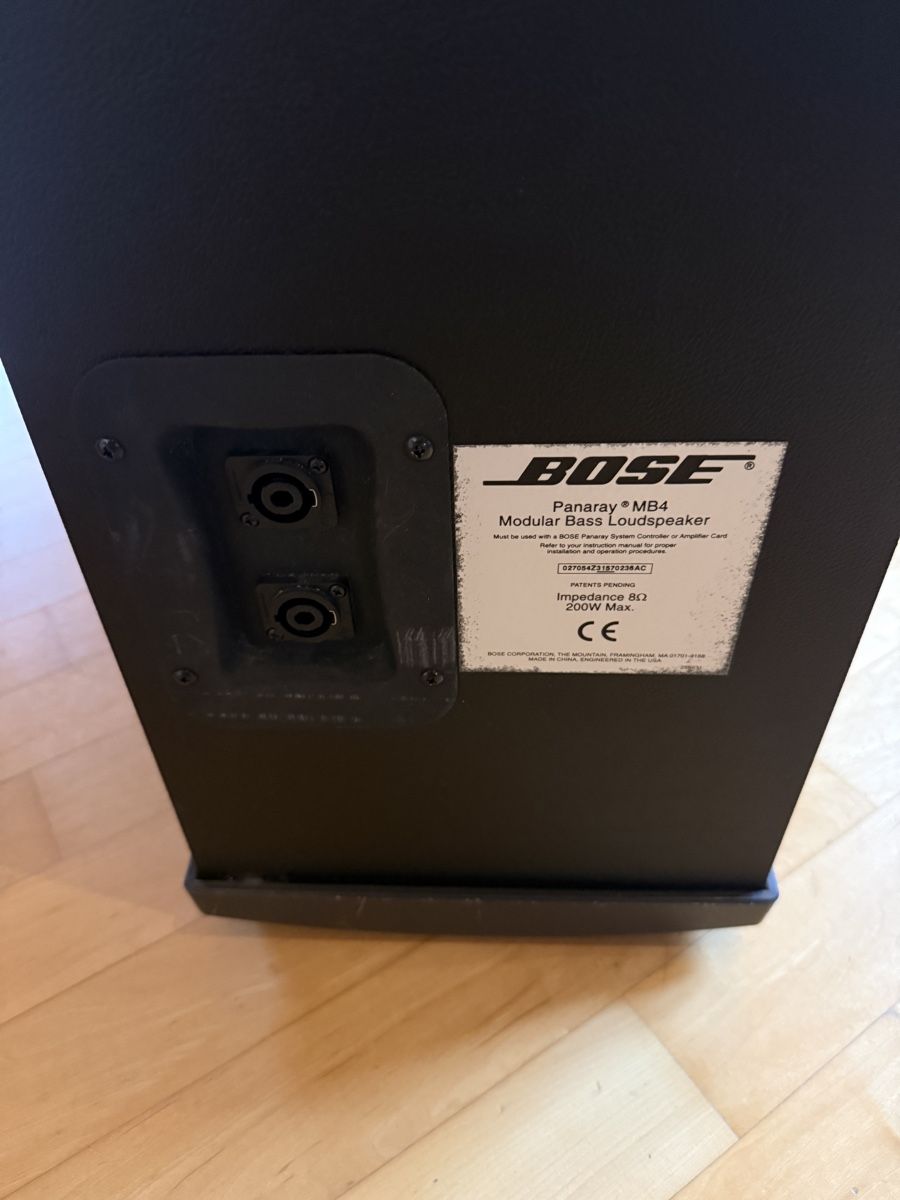 Bose Casse acustiche: Bose Subwoofer MB4 – Usato da Hohenrain venduto da Boerri 4