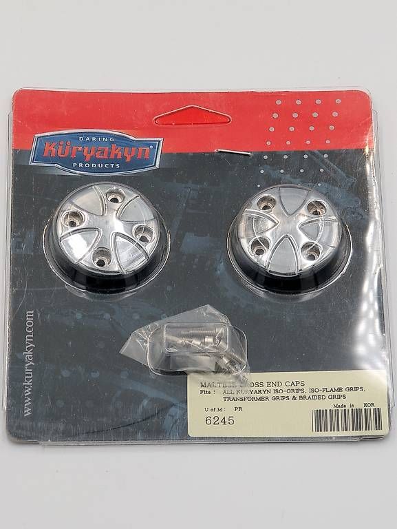 Tutti i ricambio per moto: Kuryakyn maltese cross end caps – Nuovo e nell'imballaggio originale da Torny le Grand venduto da cla_w6np 2