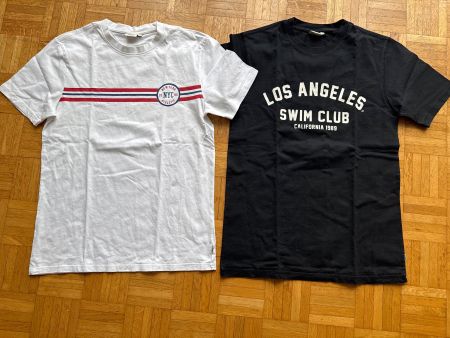 2 T-Shirts Herren Gr. S America Today