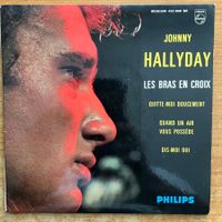 Johnny Hallyday - Les Bras En Croix / 7" EP - 1. France 1963