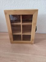 Tee Sachets Aufbewahrungs Box Holz Neu