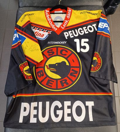 ORIGINAL SC BERN TRIKOT #15 SARRAULT, SCB, YVETTE , SIGNIERT