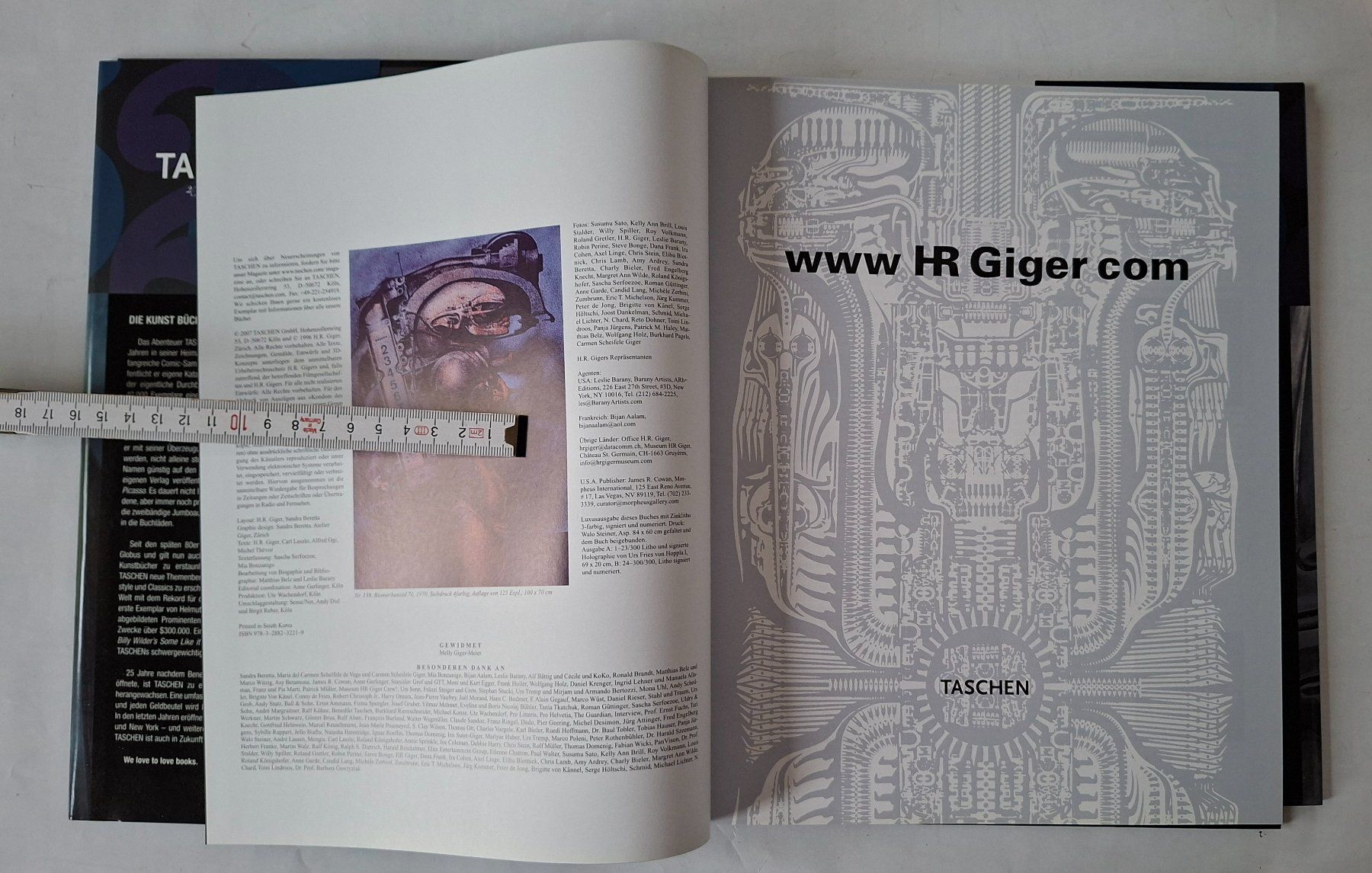 Libri: HR Giger Kunstbuch TASCHEN – Usato da Opfikon venduto da Diversamente 2
