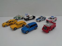 8 Autos Siku - Vintage