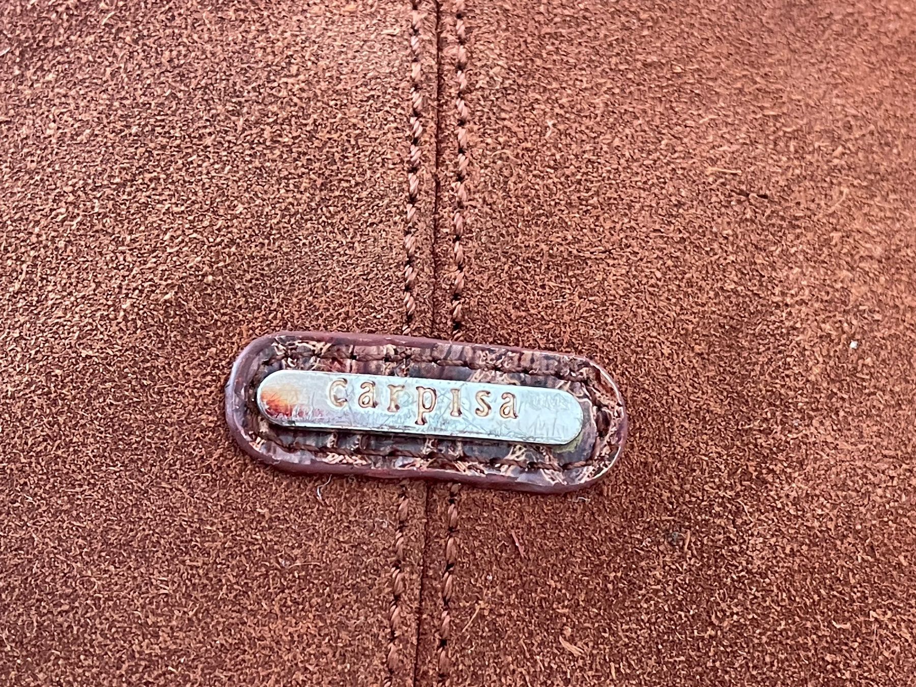 Coccinelle Borse da donna: CAPRISE Tasche /NP200CHF Wildleder Braun – Usato da Kölliken venduto da Prscoo 5