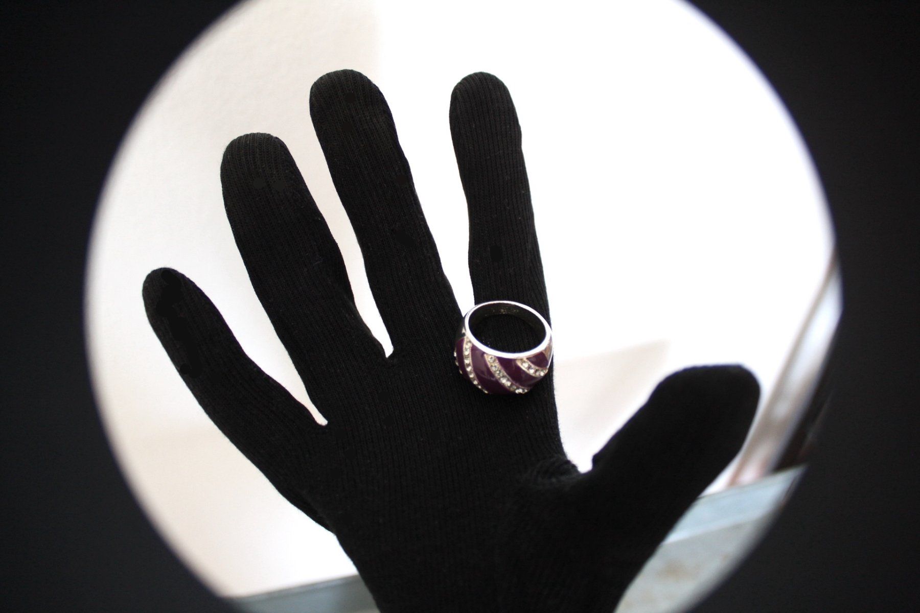 Anelli: Ring mit Strasssteine Gr.58 -18.5 – Usato da Locarno venduto da madame-tus-sauds 6